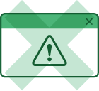 期限切れに関する煩わしい警告メッセージもない