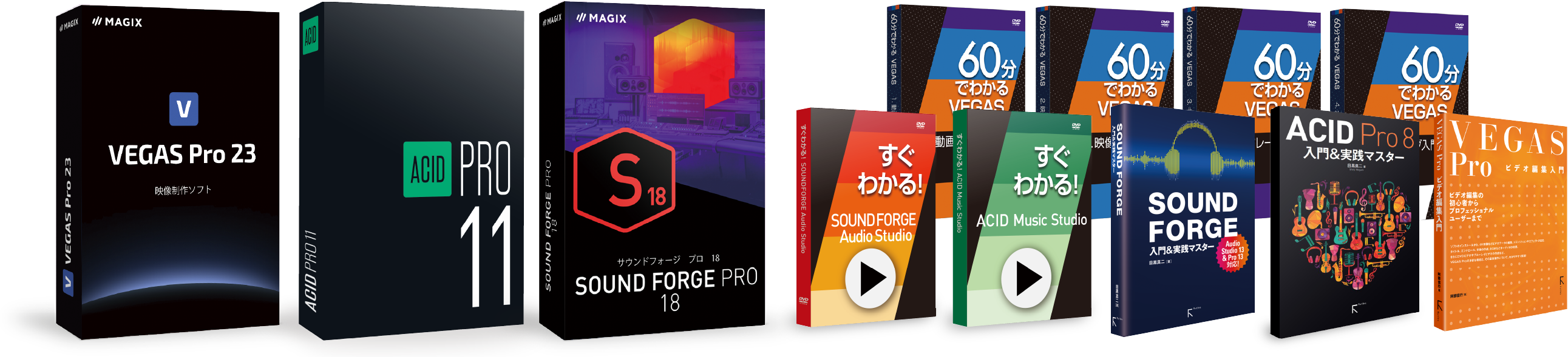 VEGAS CREATOR'S SUITE製品画像