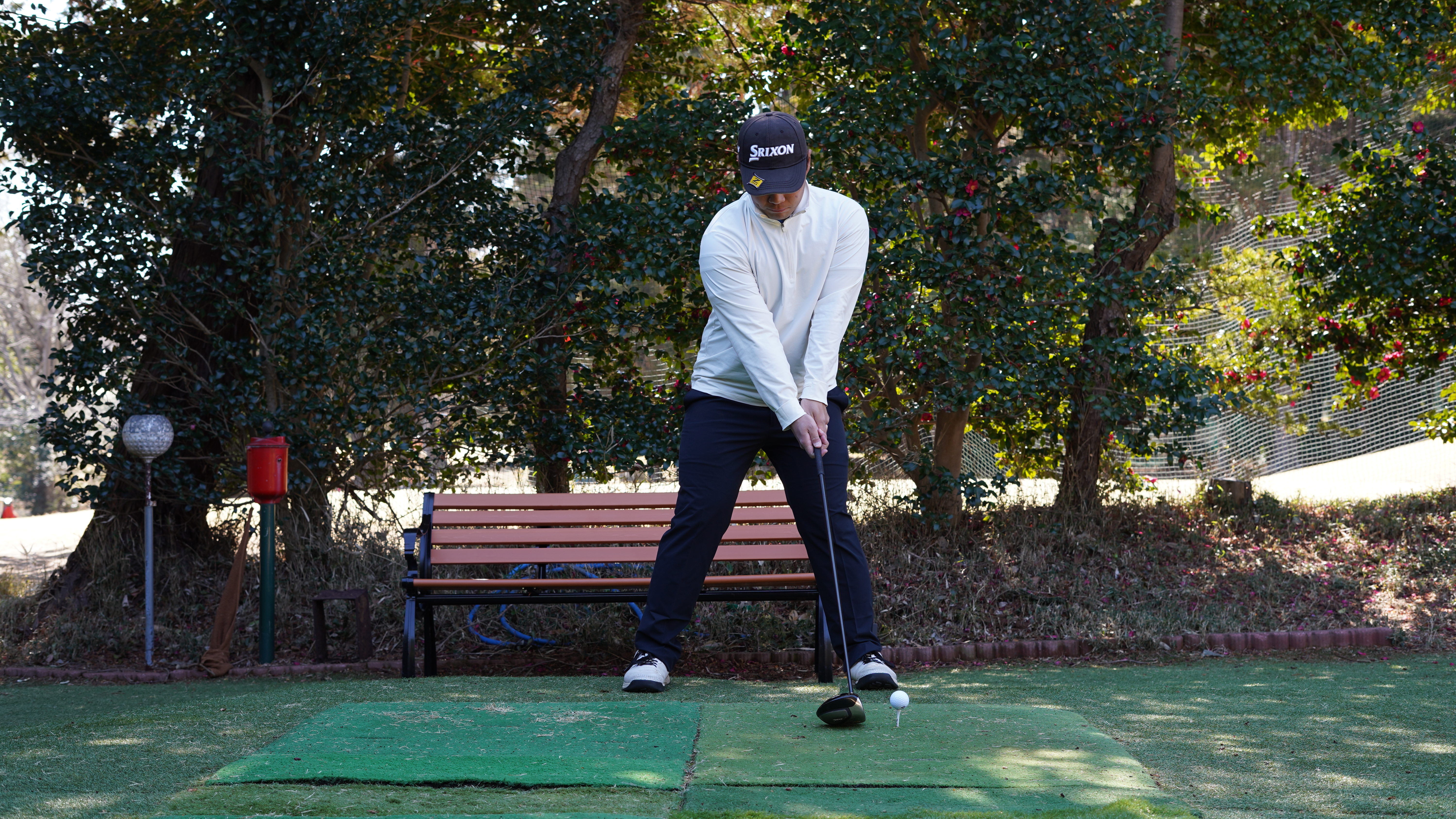 ボールを左側に