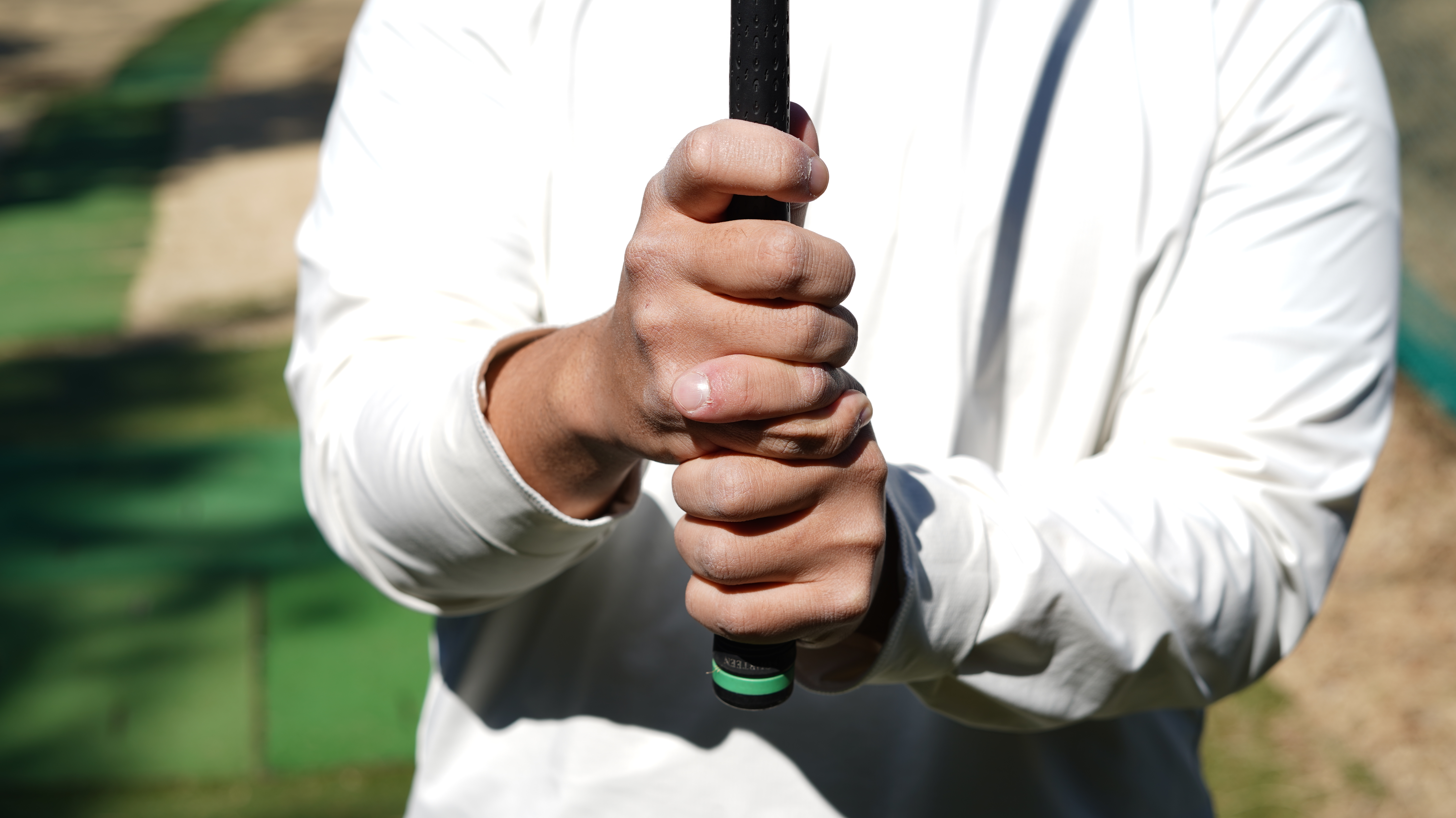 初心者向けのグリップの握り方