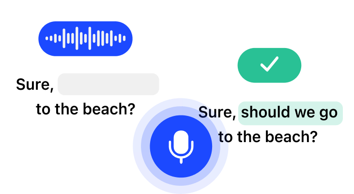 AI音声認識のイメージGIF