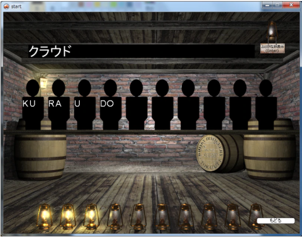 時事単語を打つ