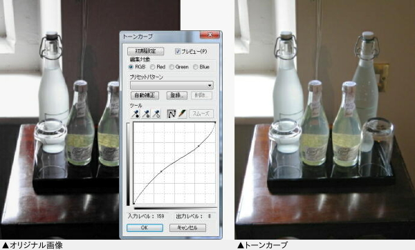 トーンカーブ
