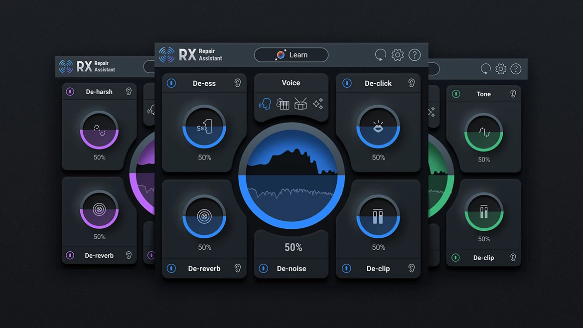 「iZotope RX 10 Elements」を収録