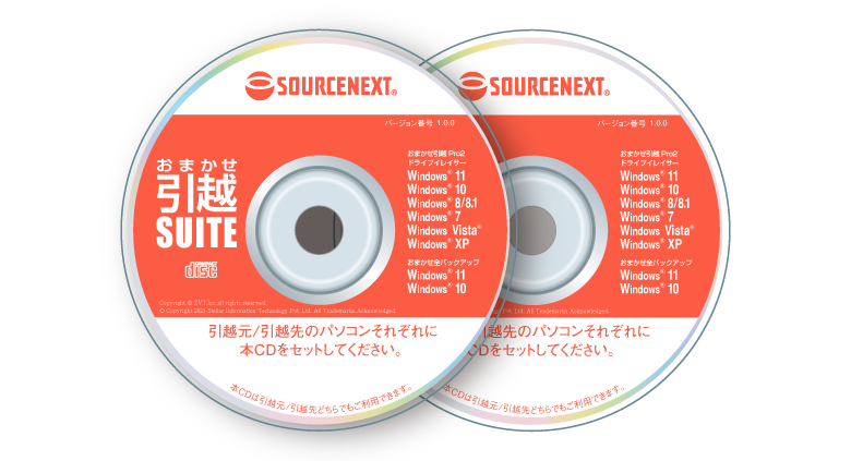 CD-ROM2枚のイメージ