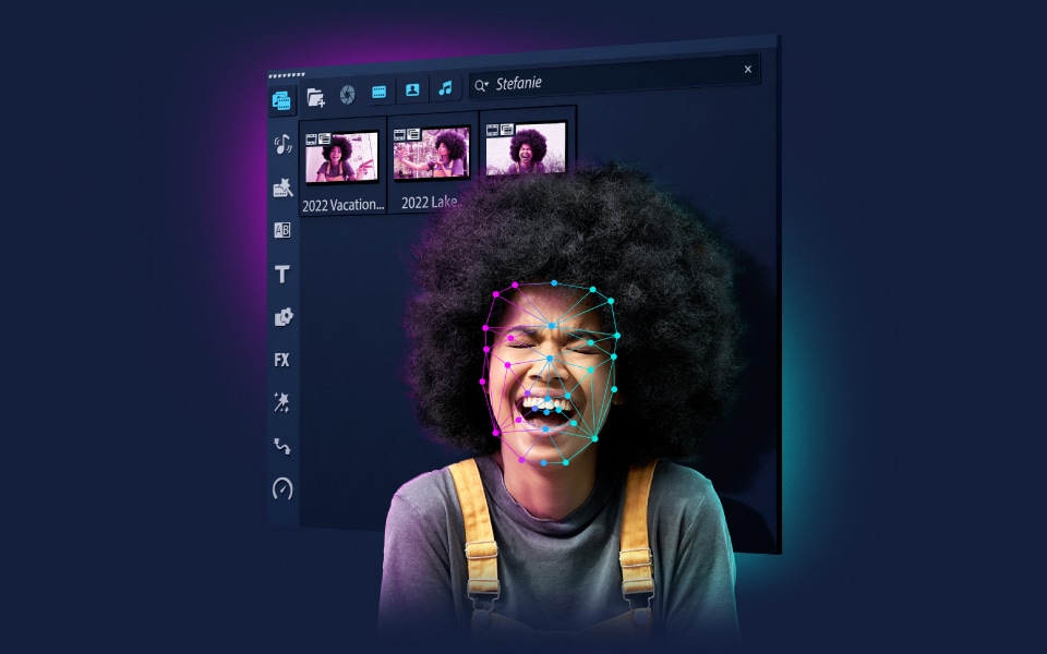 顔のインデックス作成