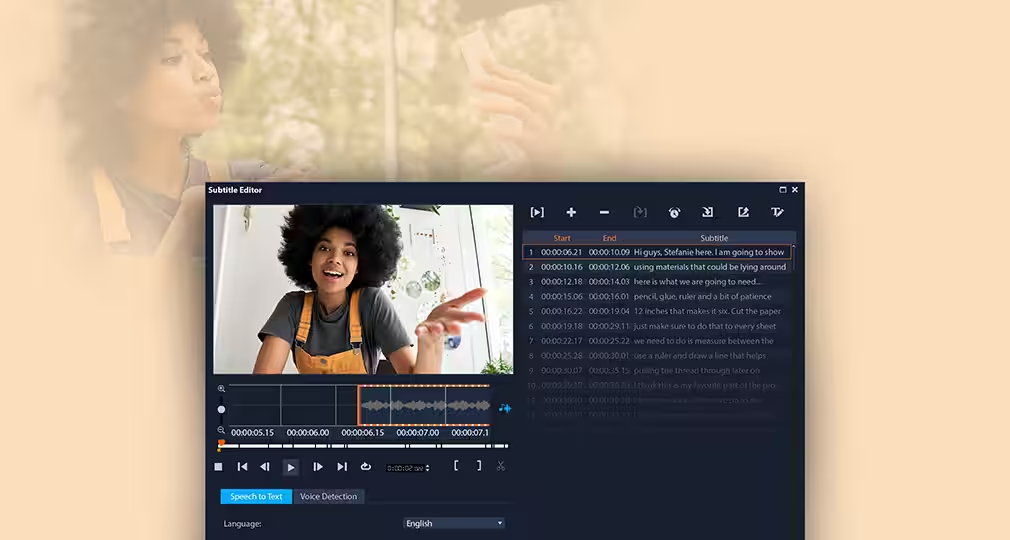 字幕作成を、簡単スピーディーに