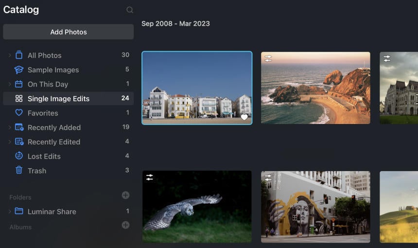 写真を追加する