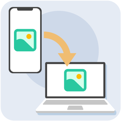 「送る」をタップ