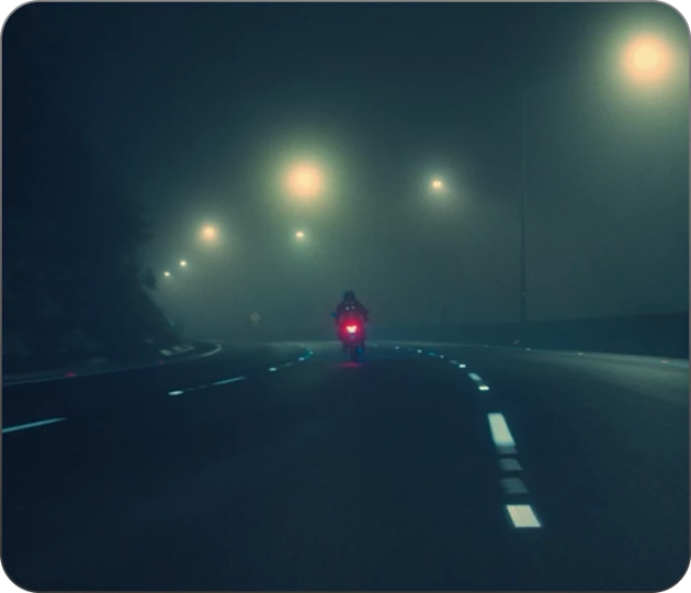 AI かすみ除去右