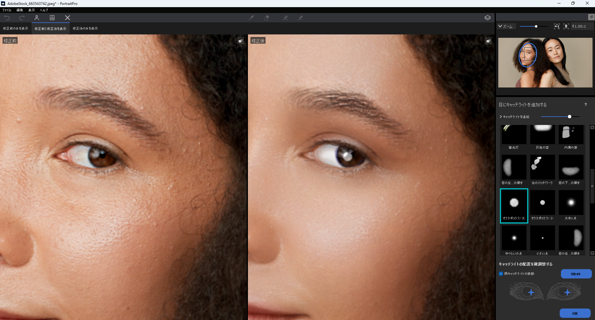 キャッチライト