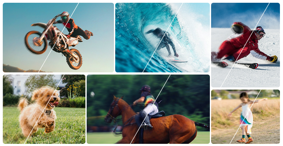 AIで手振れ補正