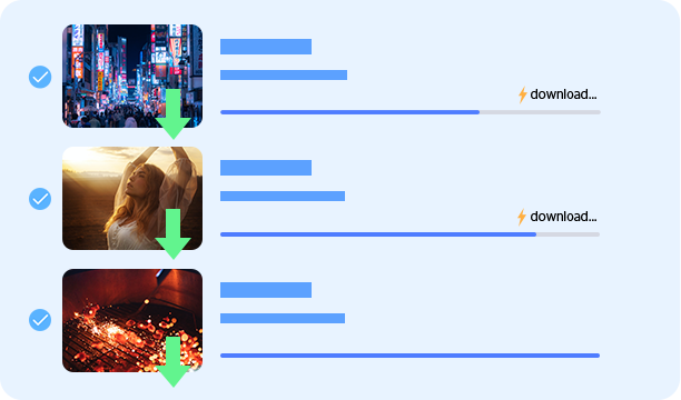 一括ダウンロード