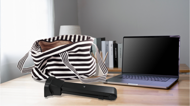 コンパクトに持ち運び可能