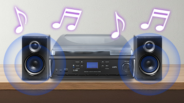 お好みのスピーカーでより広がるサウンド体験を