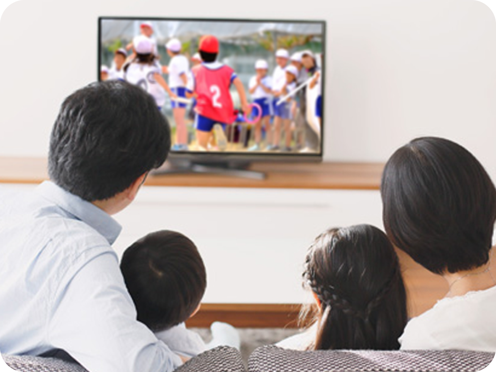 テレビに映して楽しめる