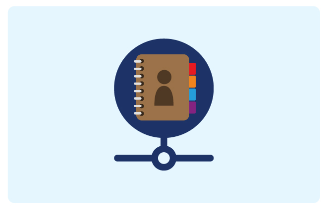 ネットワークドライブで住所録データの共有