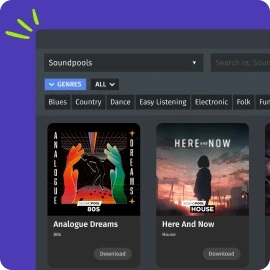 1) お気に入りのループを選ぶ