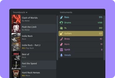 コンテンツリスト