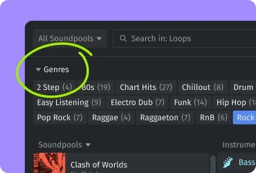 ジャンル・フィルター