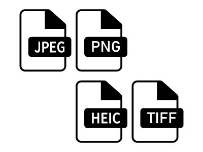 幅広い対応フォーマット