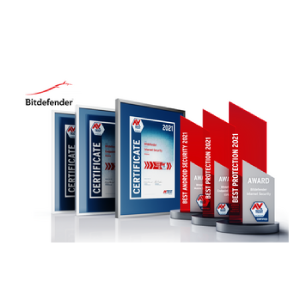 2021年AV-TESTのBest Protection 2021 Award